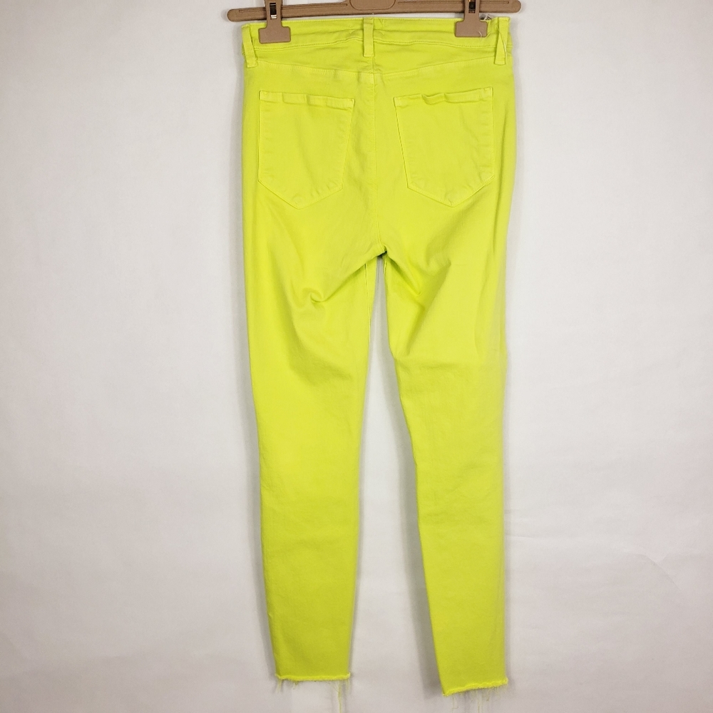 L'agence Margot lime green skinny ankle pants - Picture 6 of 7